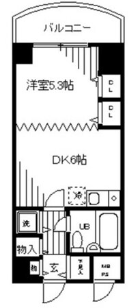 日神パレス生麦の物件間取画像